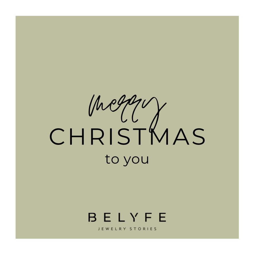 Belyfe Geschenkgutschein: Merry Christmas Belyfe Geschenkgutschein: Merry Christmas